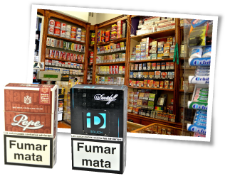 Photos of Spain's tobacco shops